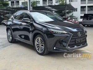 JPN UNREG# 2023 Lexus NX 250 2.5 Luxury (PAN ROOF, BLACK LEATHER)