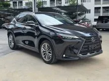JPN UNREG# 2023 Lexus NX 250 2.5 Luxury (PAN ROOF, BLACK LEATHER)