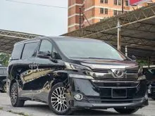 2015 Toyota Vellfire 2.5 ZA MPV / POWERBOOT / 360 CAMERA / TWIN POWER DOOR / TIPTOP CONDITION
