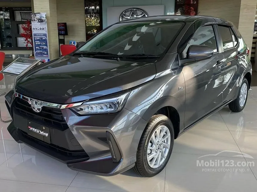 Jual Mobil Toyota Agya 2024 G 1.2 di Jawa Barat Automatic Hatchback Abu