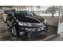 (True 2O14)(1 Owner)(Full Service Rec)(Leather Seat, Reverse Cam)(Accident Free)(69K KM Only) (YR END BEST BUY) Toyota Corolla Altis 2.0 G civic camry
