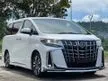 Recon UNREGISTER 2021 FACELIFT TOYOTA ALPHARD 2.5 SC MODELLISTA BODYKIT, PILOT LEATHER SEAT, JBL, DIGITAL INNER MIRROR, AUTO PARKING SYSTEM, MIL 24K ONLY