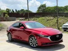 2021 Mazda 3 2.0 SKYACTIV-G High Sedan/ LOW FUEL COMSUMPTION/ SATU CAREFUL OWNER/ SERVICE ON TIME/ ORIGINAL CANDY RED/ LIMITED RM1K PETROL CASH REBATE