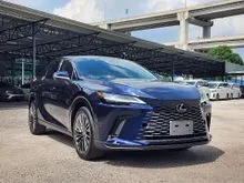 2023 Lexus RX 350 2.4 Luxury SUV (DEEP BLUE METALLIC) DARK BROWN INTERIOR
