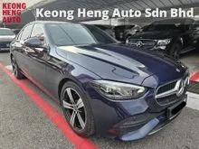 YEAR MADE 2022 Mercedes-Benz C200 1.5 Avantgarde W206 CKD Done 62000 KM Only Full Service HAP SENG STAR Under Warranty to 12/2026