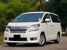 2012 TOYOTA VELLFIRE 2.4 VVTi (A) New facelift, 2 X power door tiptop condition