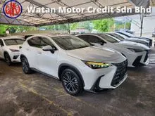 2023 Lexus NX 250 Luxury Black Interior (Grade 4.5) Full Spec Sun Roof 360 Camera Head Up Display DIM BSM Rear Auto Seat Power Boot 4 LED NX250