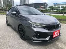 OTR PRICE 2021 Honda City 1.5 V (A) 1 Owner P/START LEATHER SEAT ORI MIL Full Service Honda 3 YRS WARRANTY