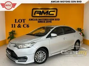2015 Toyota Vios 1.5 E Sedan