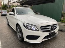 2015 Mercedes-Benz C180 1.6 AMG LED headlamp X2 Memory Leather Seat HEAD UP DISPLAY MCO OFFER