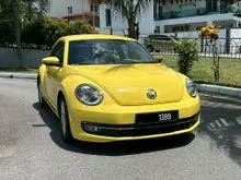 2013 Volkswagen Beetle 1.2 TSI Coupe-L/SEAT-VW INFO-TAINT W/ PARK ASIST-1 OWNER-T/TOP COND-CASH/LOAN