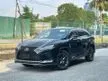 Recon [WITHOUT SUNROOF] 2021 Lexus RX300 2.0 F Sport [BLACK INTERIOR, 4 CAM]