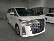 Recon 2021 Toyota Alphard 2.5 S Type Gold Japan Import Unregistered, Grade 6A/5A/4A, Ready Stock