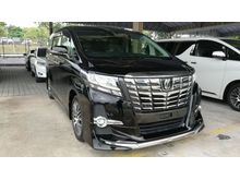OFFER EXCELLENT QUALITY 2015 UNREG TOYOTA ALPHARD SAC 3.5 FULL SPEC(ORI MODELLISTA KIT)(GENUINE ORI MILEAGE)(TAX HOLIDAYS)(JBL SOUND)(SURROUND CAMS)