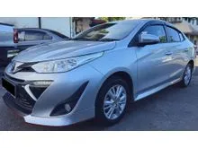 2019 TOYOTA VIOS 1.5 A (E) CVT (+/-) (7-AT) FACELIFT (AT) (SEDAN) (GOOD CONDITION) SILVER METALLIC (1D4) PLATE SABAH - 85,000KM