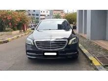 2018 Mercedes-Benz S450L 3.0 Sedan hitam km 40 ribuan