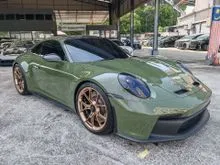 2022 Porsche 911 4.0 GT3 UK SPEC / 5K MILES / SPORT CHRONO / SPORT EXHAUST / BOSE SOUND / NATO OLIVE GREEN / UNREGISTER