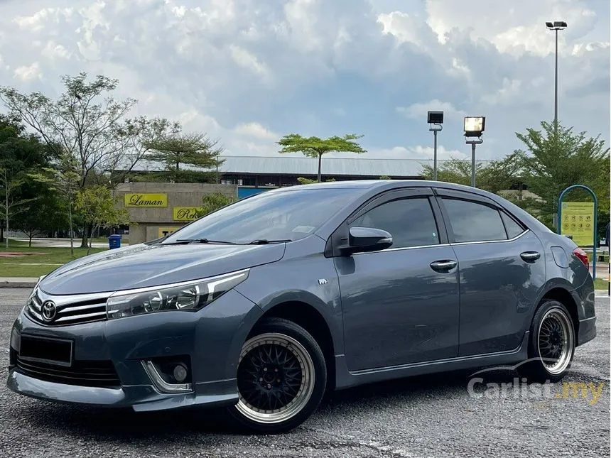 二手 TOYOTA COROLLA ALTIS 1.8G (A) NEW FACELIFT FULL BODY KIT SPORT RIM ...