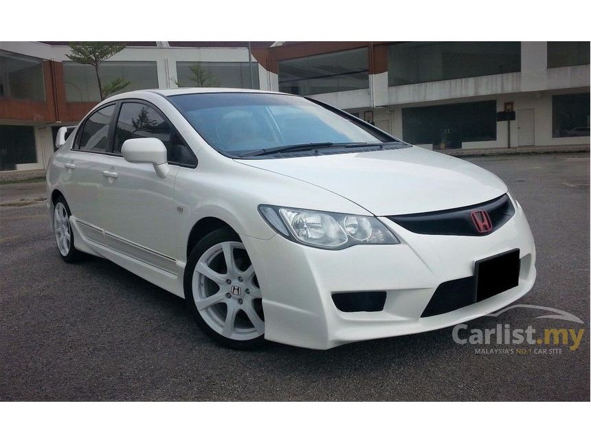 Honda Civic 2008 S I Vtec 1 8 In Kuala Lumpur Automatic Sedan White 2008 Honda Civic S I Vtec Sedan