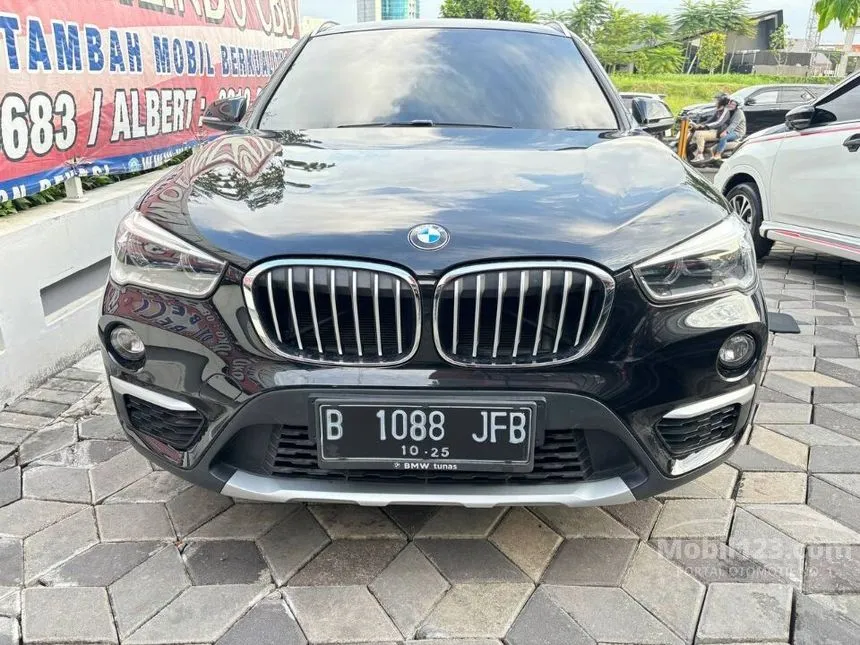 Jual Mobil BMW X1 2019 sDrive18i xLine 1.5 di Jawa Barat Automatic SUV Hitam Rp 425.000.000