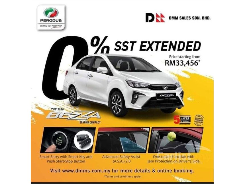 New Sst Extended Call For Special Price 2022 Perodua Bezza 1 3 X Sedan A Carlist My