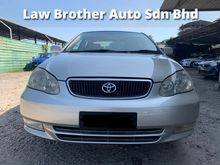 2001 Toyota Corolla Altis 1.8 G Sedan