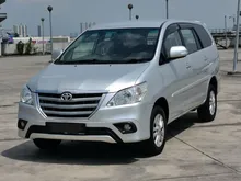 2015 Toyota Innova 2.0 G MPV CAR KING