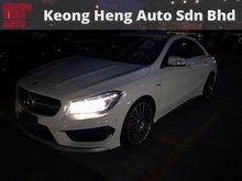 2015 Mercedes-Benz CLA45 AMG 2.0 TURBOCHARGED 360 HP PANAROMIC ROOF HARMAN KARDON SURROUND SOUND SYSTEM PRE CRASH STOP SYSTEM 1 YEAR WARRANTY LOCAL AP