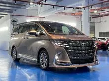 2023 Toyota Alphard 2.5 Z Modelista Bodykits Gold