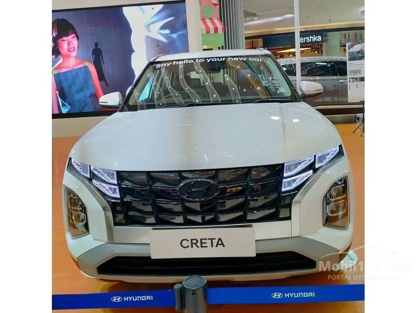 Jual Mobil Hyundai Creta 2024 Prime 1.5 di Banten Automatic Wagon Putih Rp 386.000.000