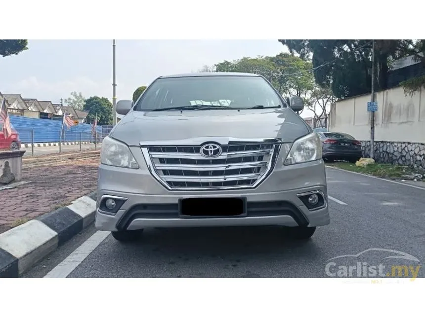 2015 Toyota Innova E MPV