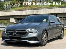 2021 Mercedes-Benz E200 2.0 FACELIFT (A) 70K KM MILEAGE / FULL SERVICE RECORD HAPSENG