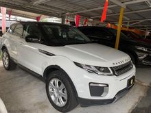 (Best Deal In Town) 2017 RANGE ROVER EVOQUE, RM333k. WHITE ,NAVI, PANAROMIC VIEW CAMERA, MERIDIAN SOUND SYSTEM, FACELIFT LED DAYLIGHT