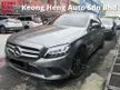 Used YEA MADE 2019 Mercedes-Benz C200 1.5 Avantgarde Full Service History under Cycle & Carriage - Cars for sale