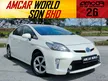 Used ORI2013 Toyota Prius 1.8 HYBRID LUXURY ENHANCED (AT) 1 OWNER ORIGINAL PAINT / 1YR WARRANTY / LEATHERSEAT / TEST DRIVE WELCOME