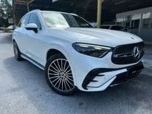 2022 Mercedes-Benz GLC300 2.0 4MATIC AMG Line SUV TURBO NEW FACELIFT X254 38K KM DONE FULL SERVICE RECORD WARRANTY TILL 2027 BY MBM PANAROMIC ROOF