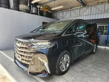 2024 Toyota ALPHARD Z 2.5 (A) GRADE4.5 MILEAGE18K AUTOSIDESTEP GLASSROOF AUTOPARKINGASSIST DIM BSM
