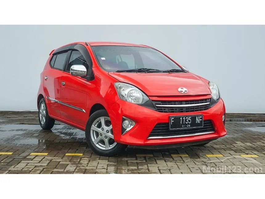 Jual Mobil Toyota Agya 2015 G 1.0 di Jawa Barat Manual Hatchback Merah Rp 93.000.000