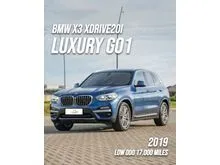 2019 BMW X3 2.0 xDrive20i Luxury SUV (Good Deals DP Miniim)