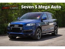 2014 Audi Q7 3.0 TDI Quattro S Line SUV (original condition)(low mileage)(best Suv)(save fuel)
