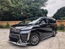 2018 Toyota Vellfire 3.5 ZG MPV
