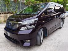 2009 Toyota Vellfire 2.4 Z Platinum MPV, FULL SPEC
