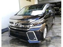 2015 Toyota Vellfire 2.5 Z 7 Seater / Black Interior / Roof Monitor / OEM Front Monitor / 2 PwrDoors / Unreg / Local AP (NO GST NO SST! CALL ME NOW!)