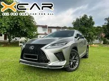 2021 NEW FACELIFT Lexus RX300 2.0 F SPORT MARK LEVINSON Luxury SUV 5K SUPER LOW MILEAGE LIKE NEW CONDITION LEXUS WARRANTY TILL 2026 ACCIDENT FREE