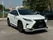 Recon 2018 Lexus R/X300 2.0 F Sport SUV + Grade 4.5A + Red Leather Seat + Panoramic Roof + 360 Camera + 2 Electric Seat + Memory Seat + HUD + Power Boot