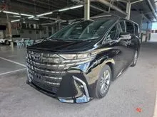 JPN UNREG# 2025 Toyota Alphard 2.5 Z (GRADE 5A) SUNROOF + ROOF MONITOR