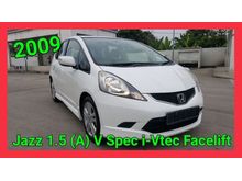 2010 Honda Jazz 1.5 V Spec i-Vtec Facelift Paddle Shifts Easy Loan
