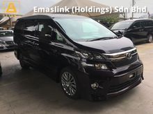 2013 Toyota Vellfire 2.4 Golden Eye 7seather Camera Keyless 7G Nice