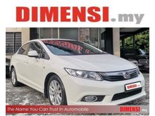 2013 Honda Civic 1.8 S i-VTEC Sedan (A) TRUE YEAR