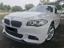 BMW 520D 2.0 (A) TWIN POWER TURBO M-SPORTS BODYKITS REVERSE CAMERA TIP TOP 100% LIKE NEW